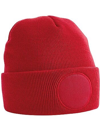 Bonnet unisexe à écusson pour adultes - beechfield