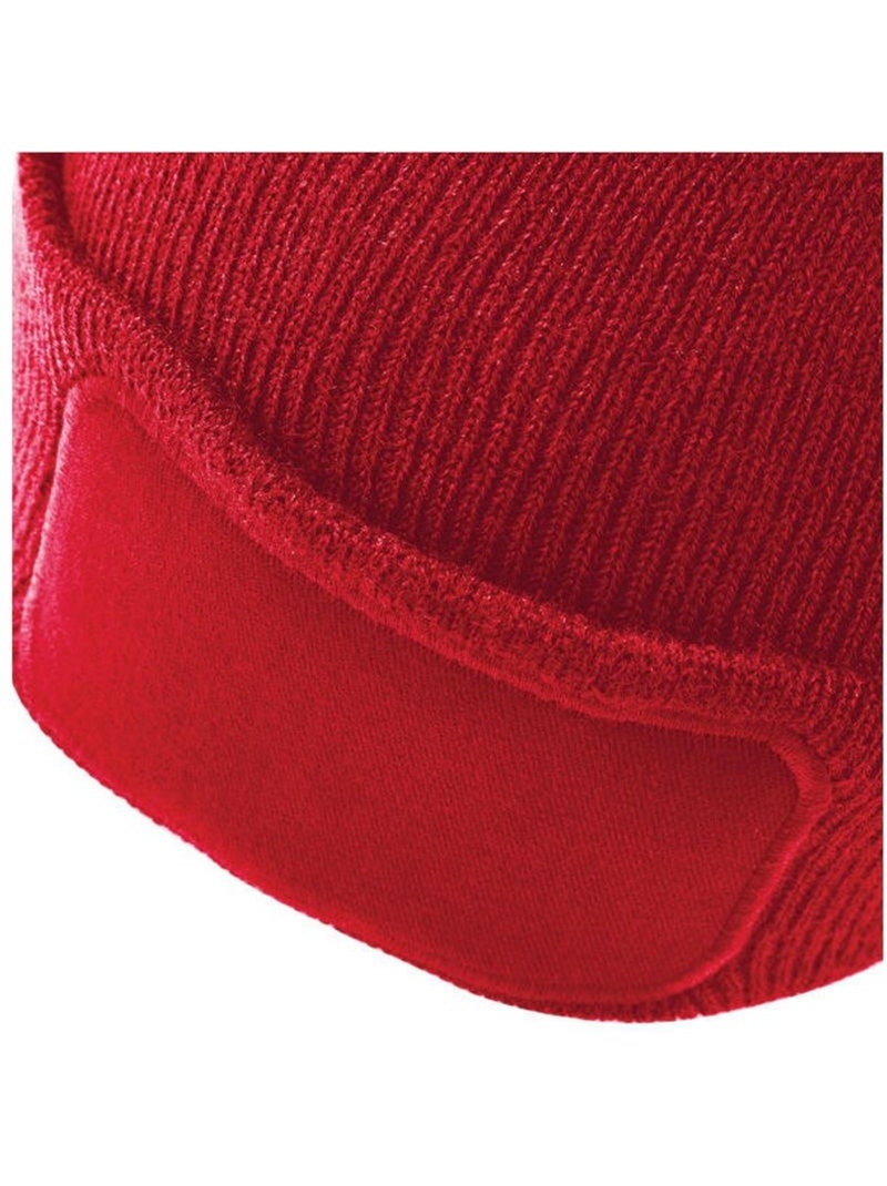 Bonnet unisexe adulte original patch - beechfield Rouge tomate - Kiabi