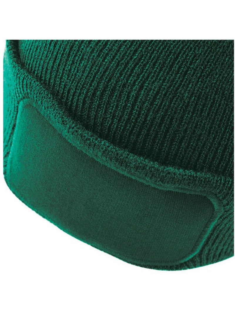 Bonnet unisexe adulte original patch - beechfield Vert bouteille - Kiabi
