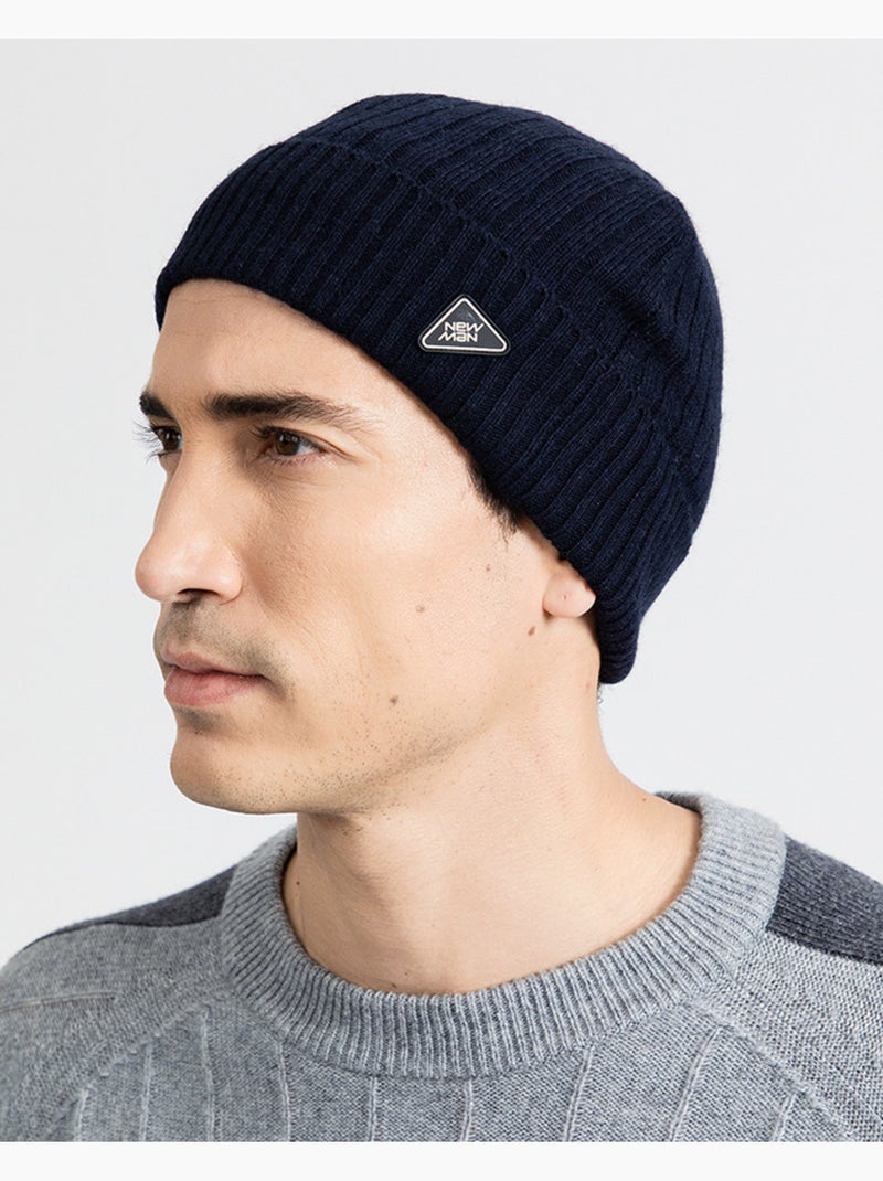 Bonnet warm   - new man Bleu - Kiabi
