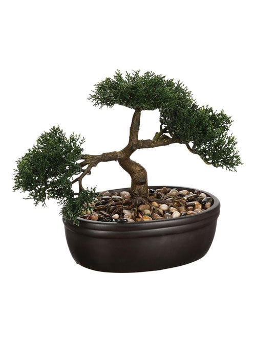 Bonsai artificiel en pot - H.23 cm - Kiabi