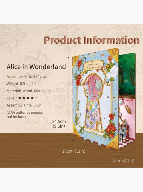 Book Nook Alice au pays des merveilles - Kiabi