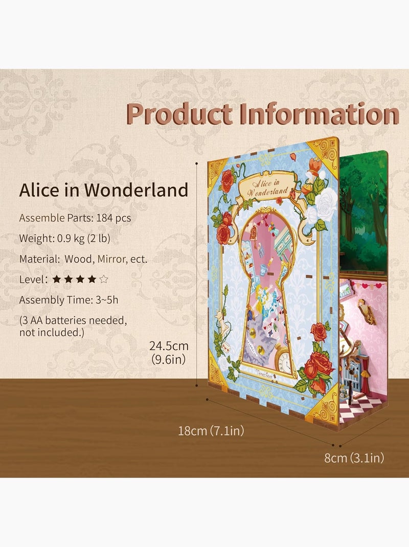 Book Nook Alice au pays des merveilles N/A - Kiabi