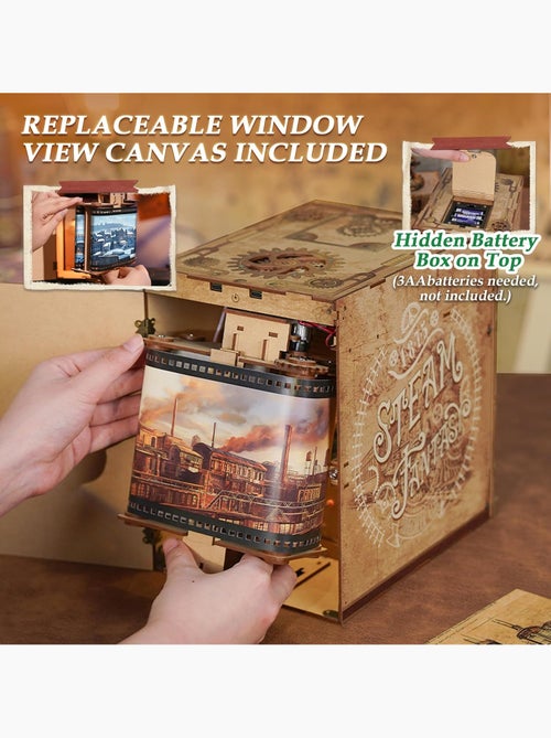 Book Nook Infinity Train Fantaisie vapeur - Kiabi