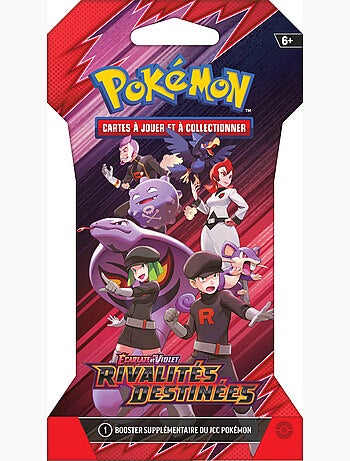 Booster sous blister pokémon ev10 - rivalités destinées