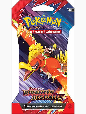Booster sous blister pokémon ev10 - rivalités destinées