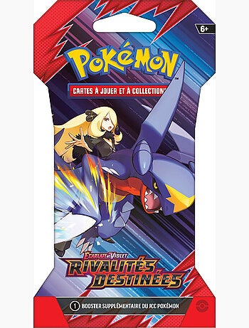 Booster sous blister pokémon ev10 - rivalités destinées