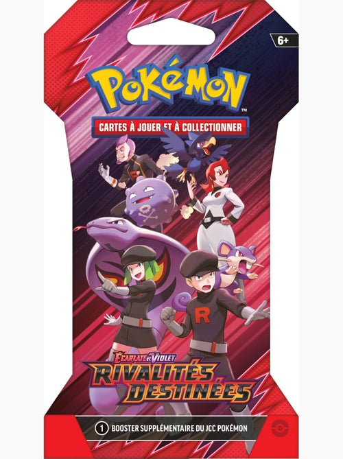 Booster sous blister pokémon ev10 - rivalités destinées - Kiabi Booster sous blister pokémon ev10 - rivalités destinées - Kiabi