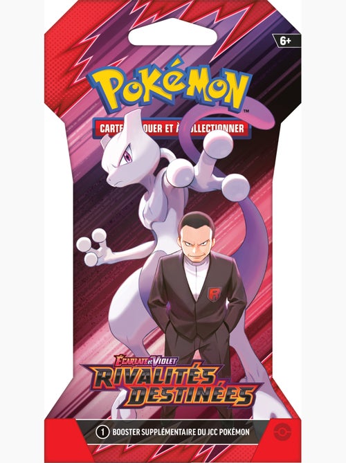 Booster sous blister pokémon ev10 - rivalités destinées - Kiabi Booster sous blister pokémon ev10 - rivalités destinées - Kiabi
