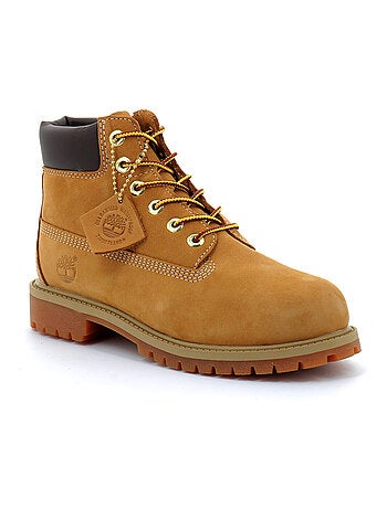 Boot à Lacets Pour Enfant en Jaune 6-inch