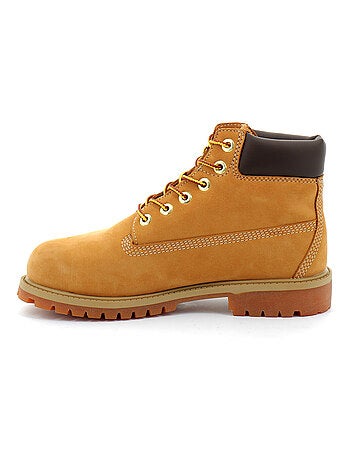 Boot à Lacets Pour Enfant en Jaune 6-inch