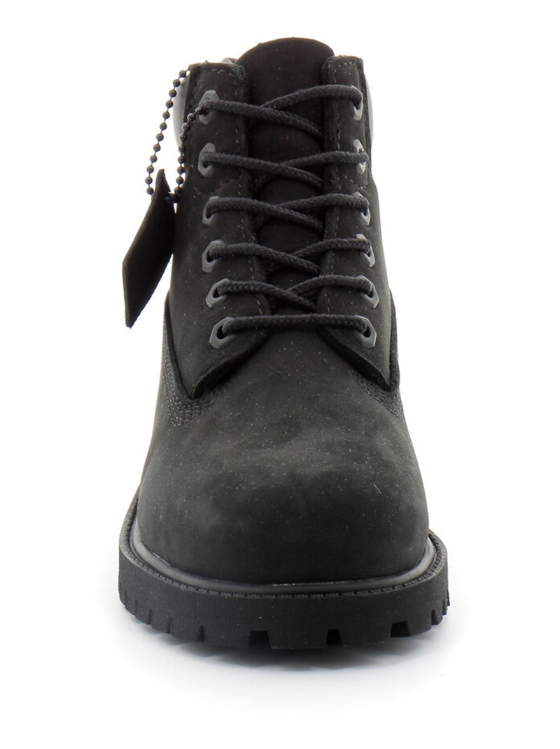 Boot à Lacets Pour Enfant en Noir 6-inch Noir - Kiabi