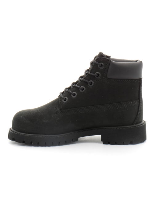 Boot à Lacets Pour Enfant en Noir 6-inch - Kiabi