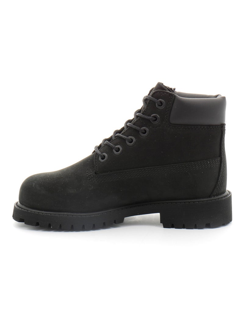 Boot à Lacets Pour Enfant en Noir 6-inch Noir - Kiabi