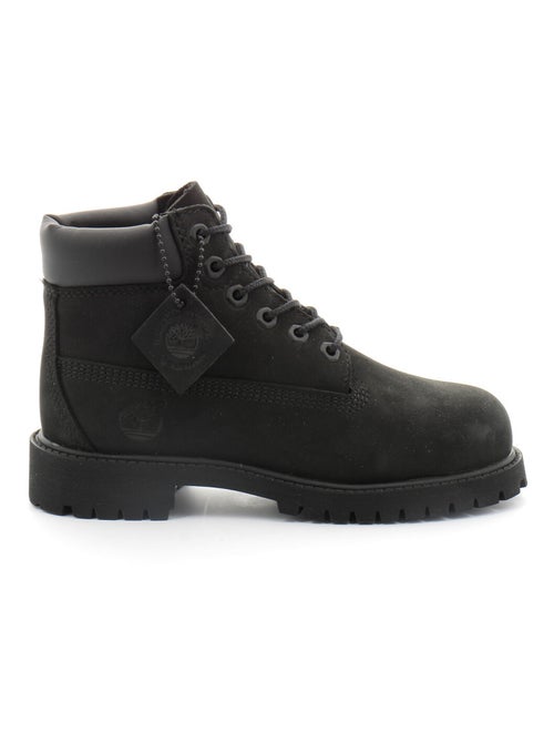 Boot à Lacets Pour Enfant en Noir 6-inch - Kiabi