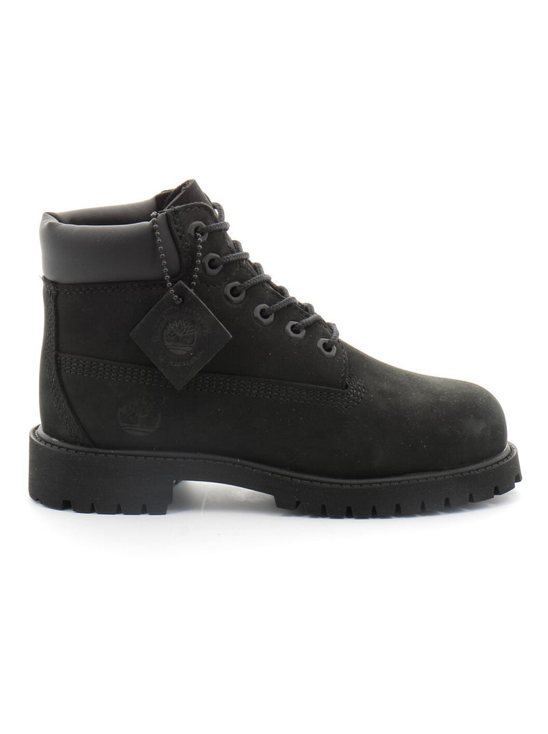 Boot à Lacets Pour Enfant en Noir 6-inch Noir - Kiabi