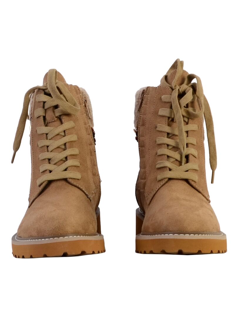 Boot à Lacets The Divine Factory Beige - Kiabi