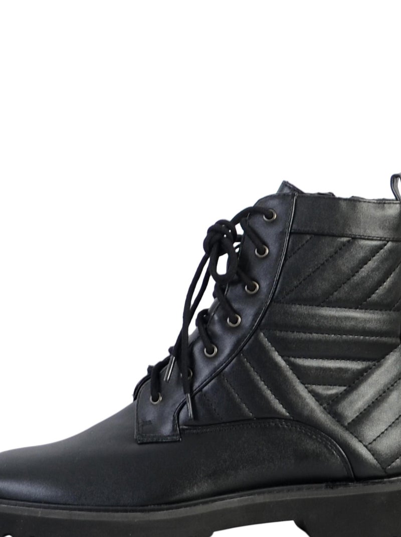 Boot à Lacets The Divine Factory Noir - Kiabi