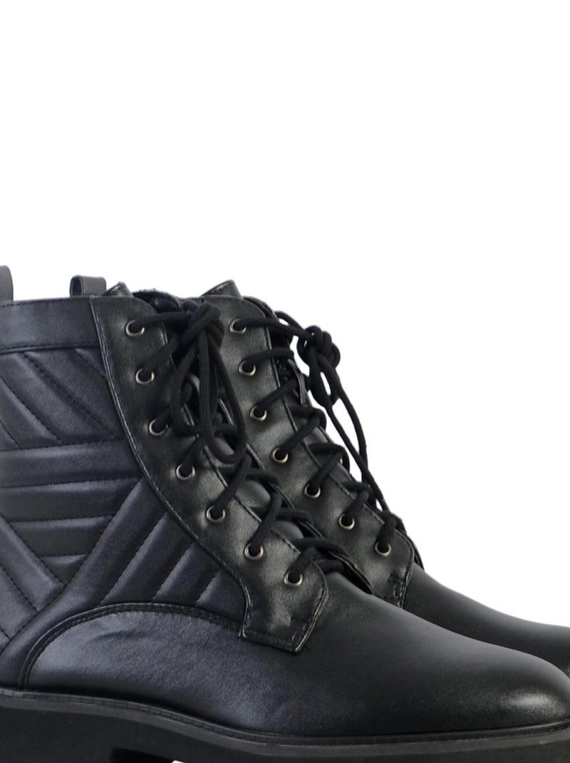 Boot à Lacets The Divine Factory Noir - Kiabi