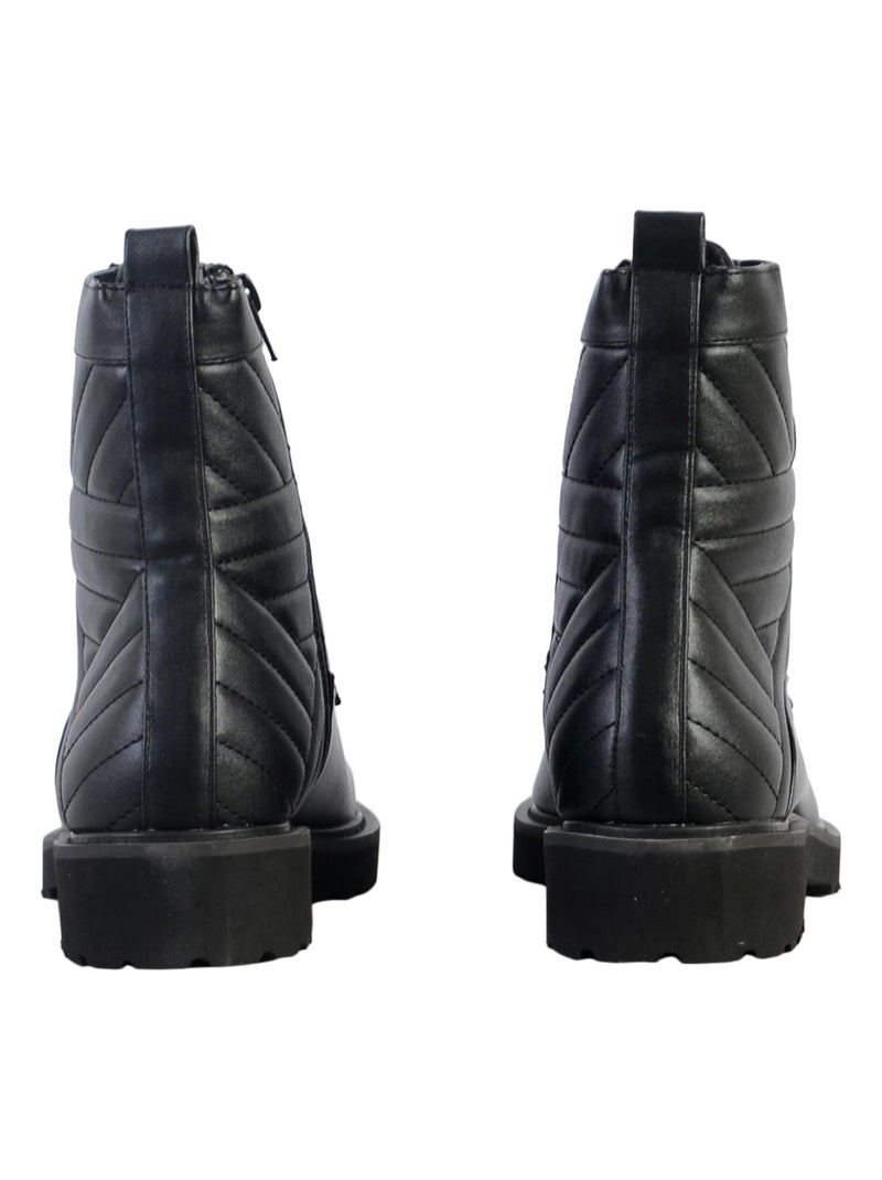 Boot à Lacets The Divine Factory Noir - Kiabi