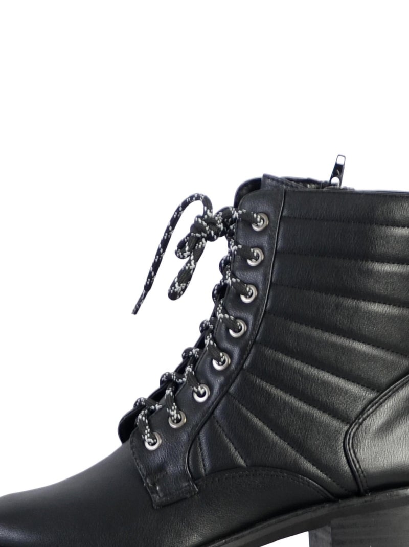 Boot à Lacets The Divine Factory Noir - Kiabi