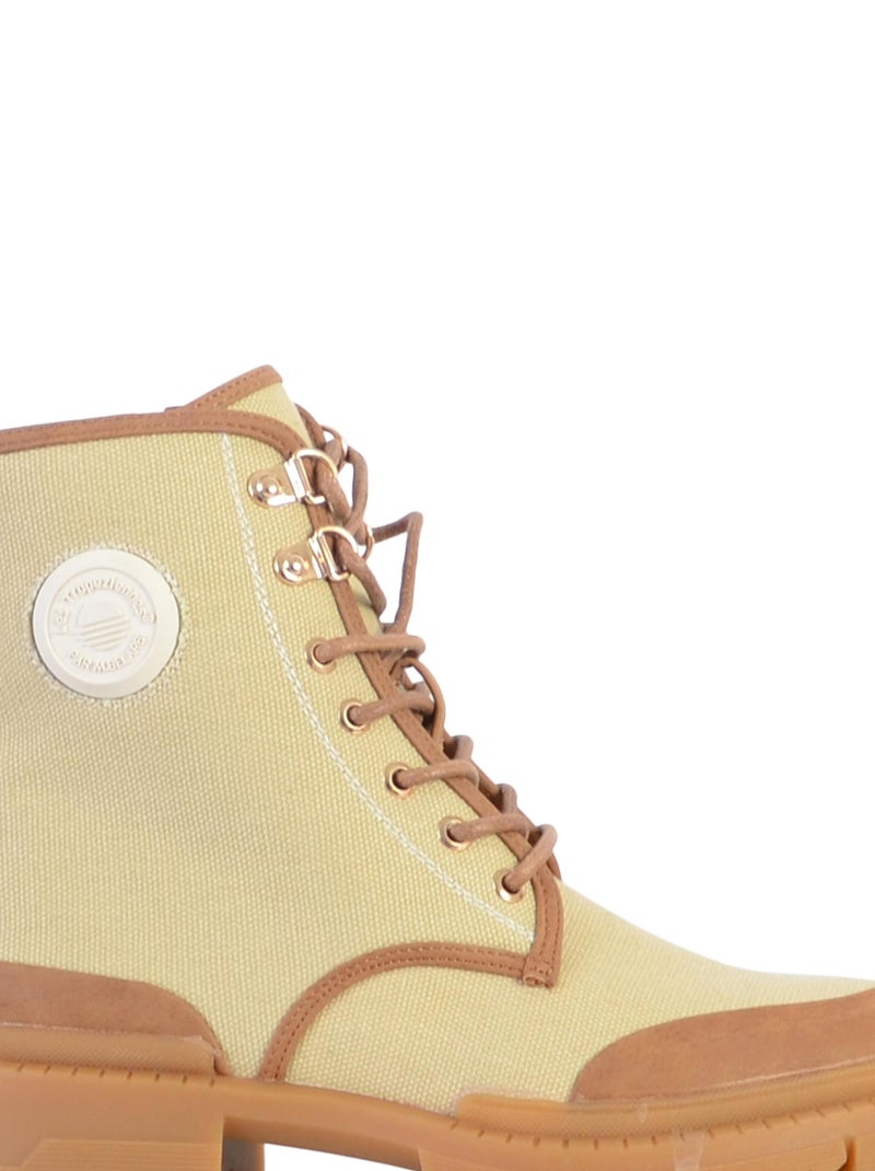 Boot Cuir Les Tropeziennes Dypster Beige - Kiabi