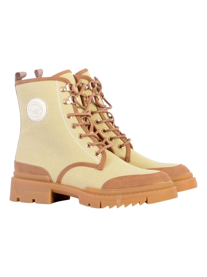 Boot Cuir Les Tropeziennes Dypster Beige - Kiabi