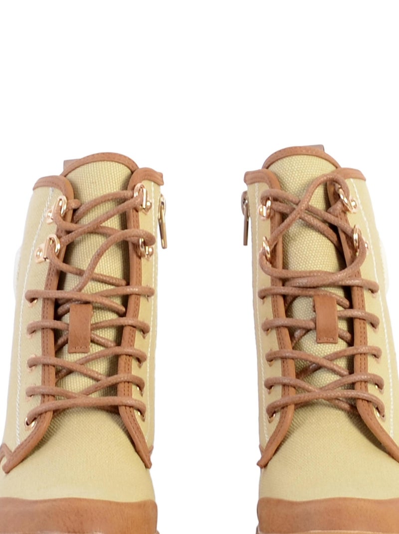 Boot Cuir Les Tropeziennes Dypster Beige - Kiabi