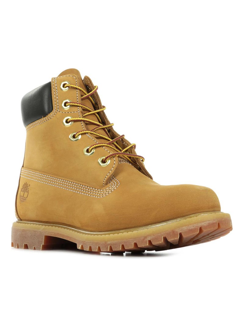 Boot en Cuir Timberland Marron - Kiabi