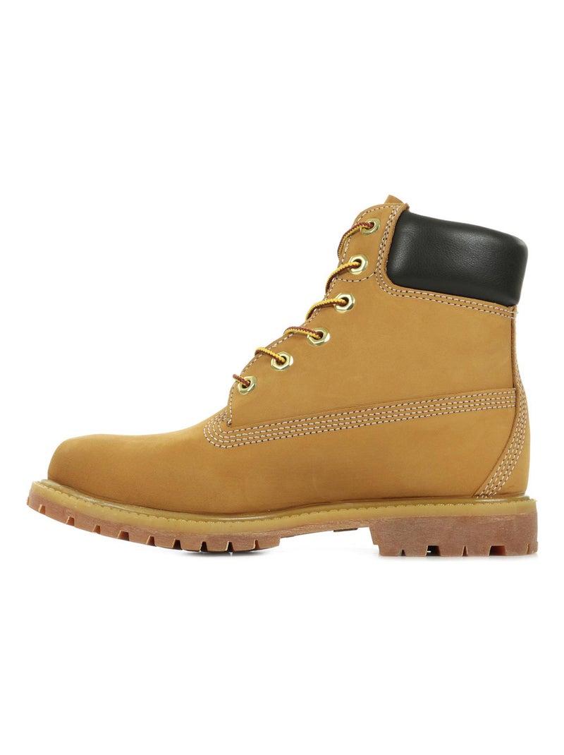 Boot en Cuir Timberland Marron - Kiabi