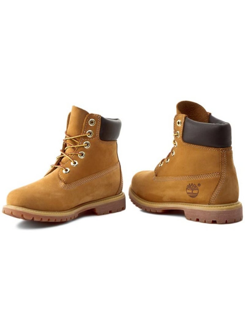 Boot en Cuir Timberland Marron - Kiabi