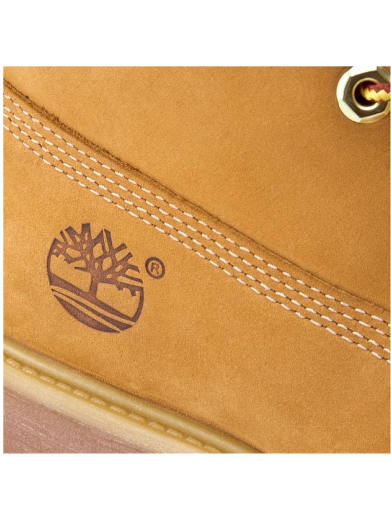 Boot en Cuir Timberland Marron - Kiabi