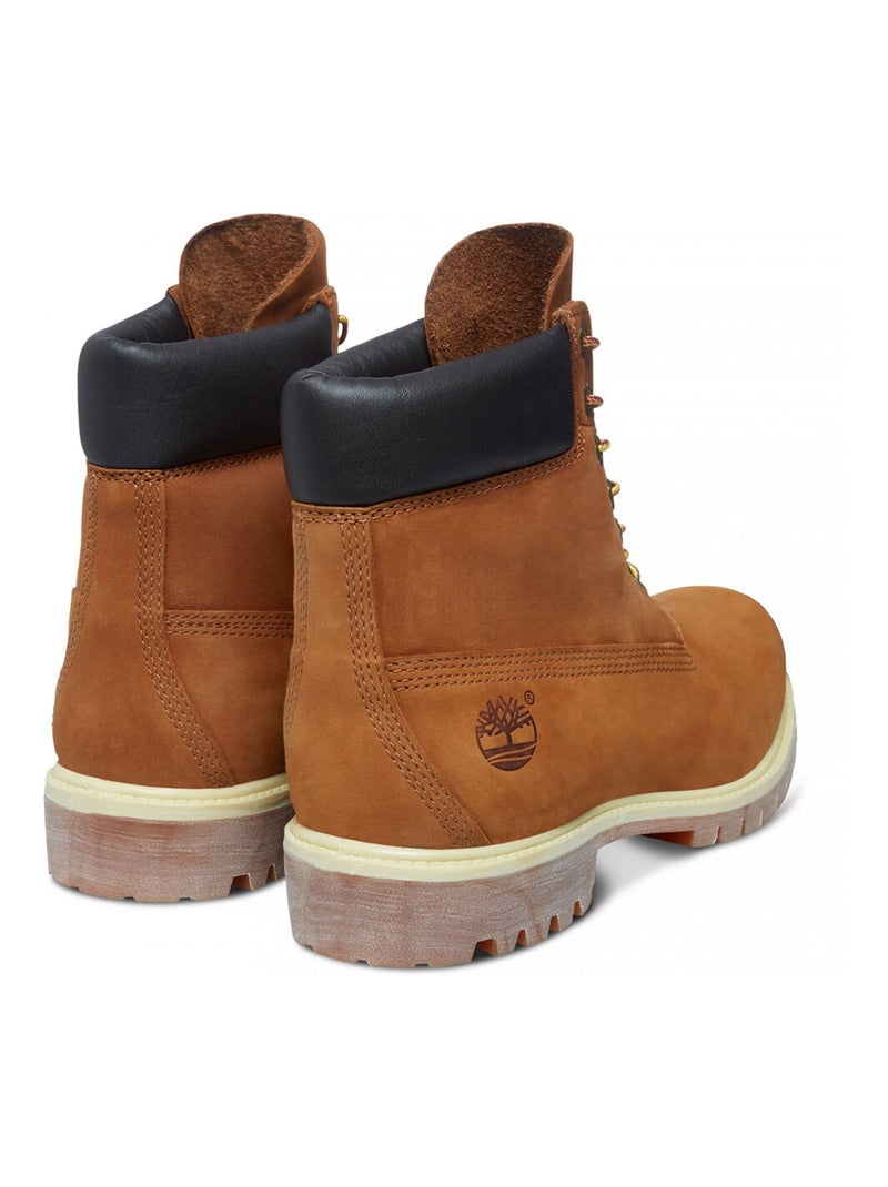 Boot en Cuir Timberland Marron - Kiabi