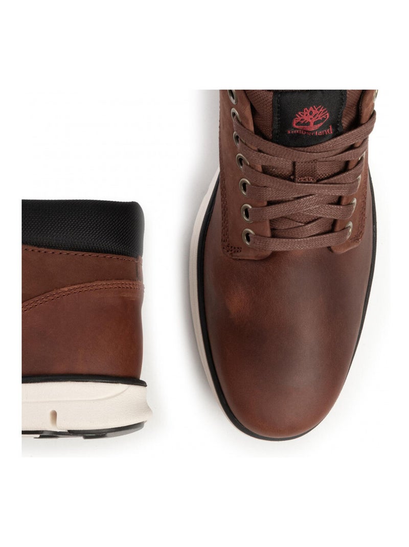 Boot en Cuir Timberland Marron - Kiabi