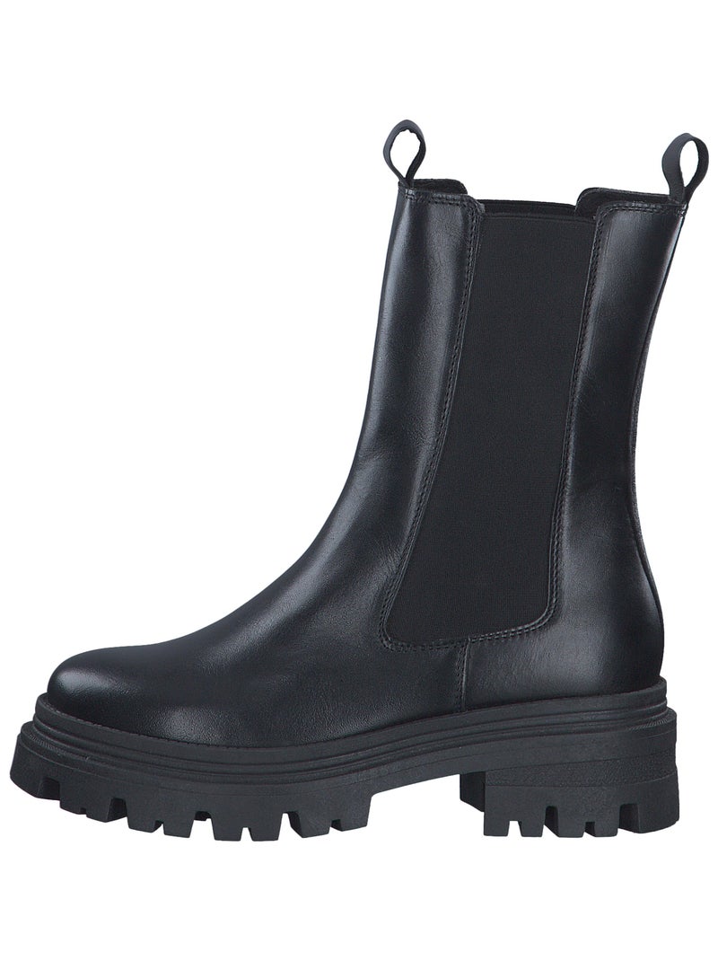 Boot Tamaris Cuir Noir - Kiabi