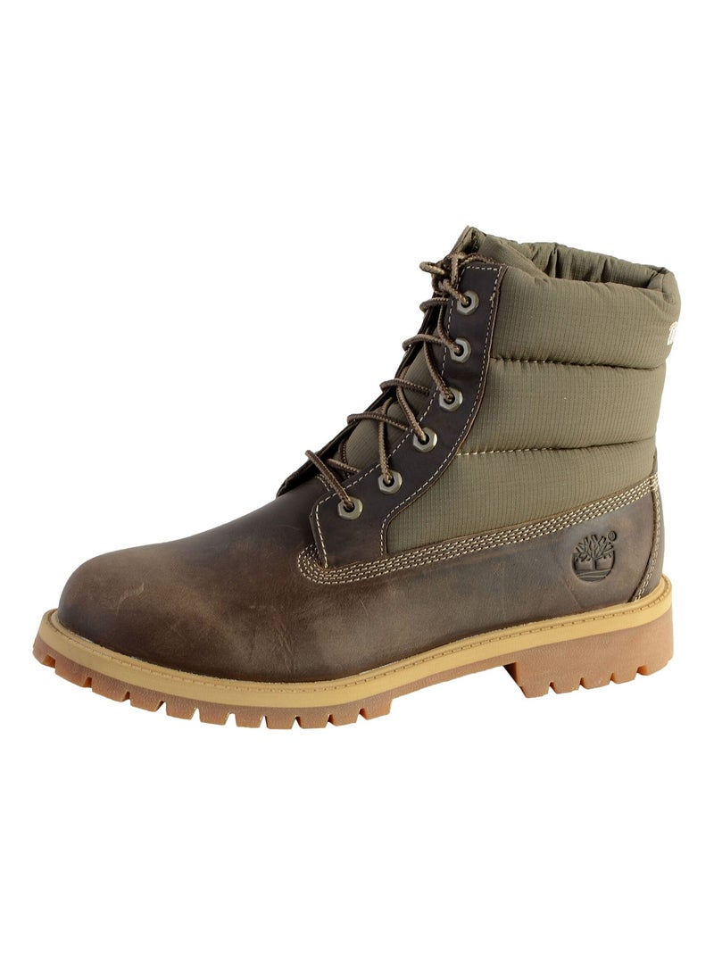 Boot Timberland Petits Prem 6 IN Quilt Vert - Kiabi