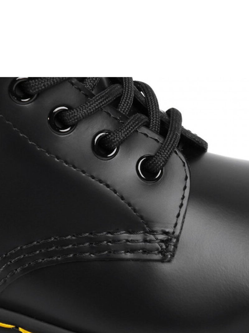 Boots 1460 EN Cuir Smooth À Lacets Noir - Kiabi