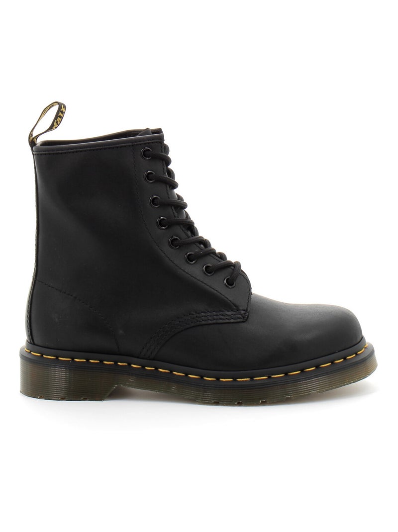 Boots 1460 EN Cuir Smooth À Lacets Noir - Kiabi