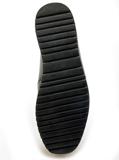 Boots à lacets double zip et lacets - PEDICONFORT - Kiabi