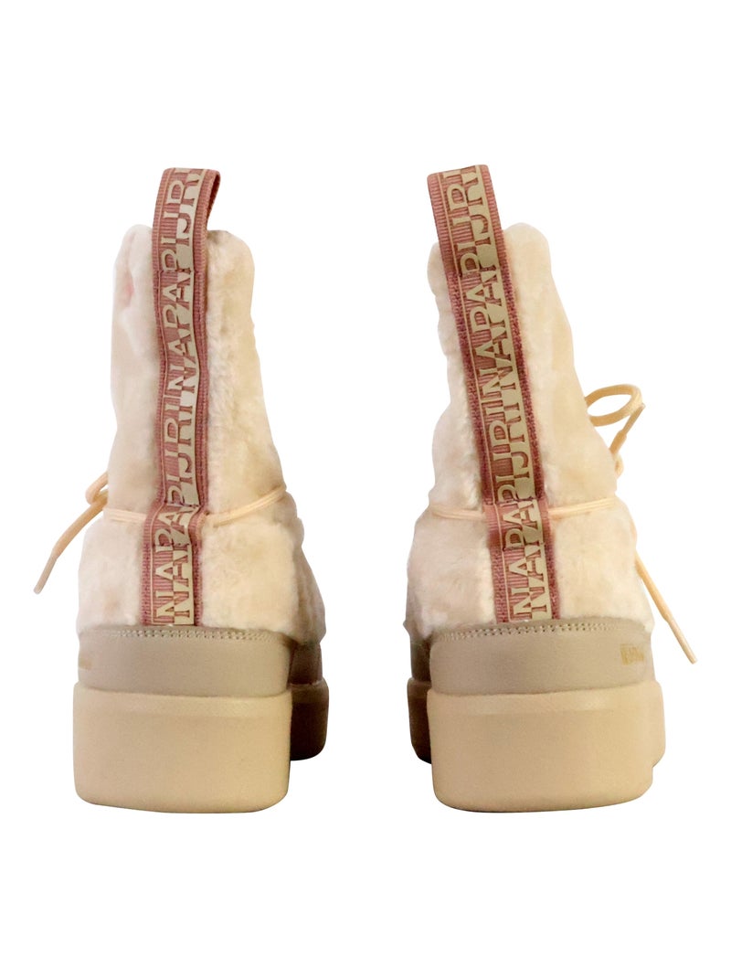 Boots à Lacets Napapijri Jade Beige - Kiabi