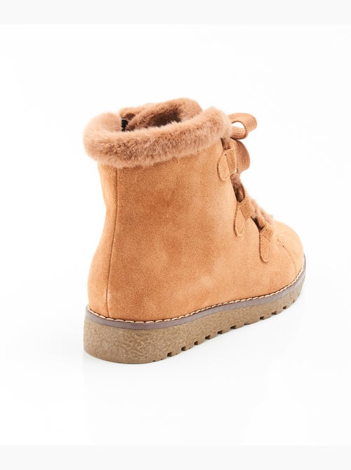 Boots à lacets Thermolactyl - Damart - Kiabi
