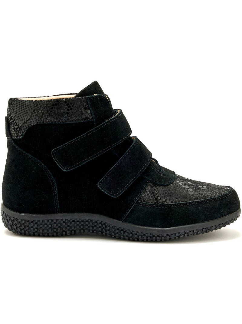 Boots à scratchs - pediconfort Noir Noir - Kiabi