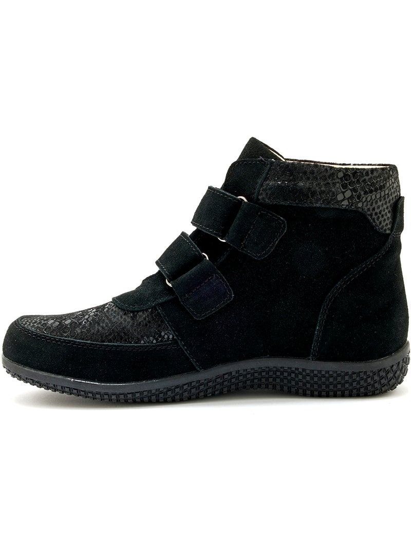 Boots à scratchs - pediconfort Noir Noir - Kiabi