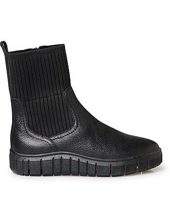 Boots à semelle épaisse élastiquées - PEDICONFORT
