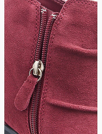 Boots amortyl effet froissé - damart