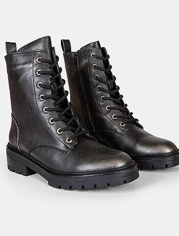 Boots argentées BATA