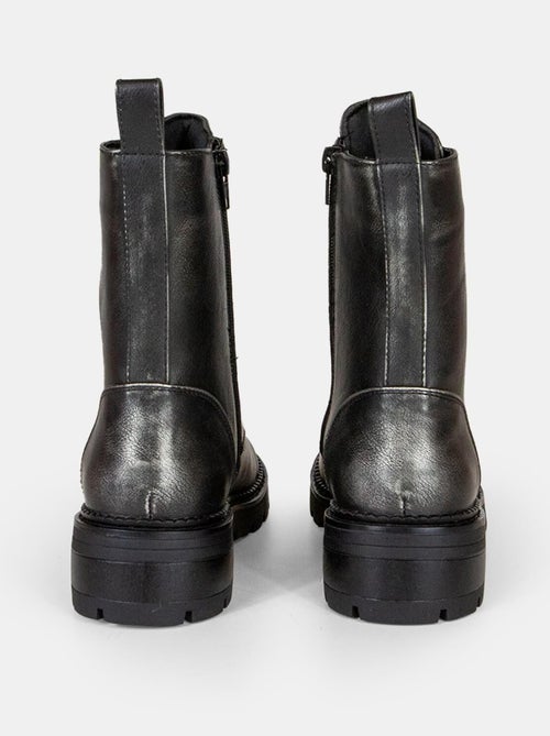 Boots argentées  BATA - Kiabi
