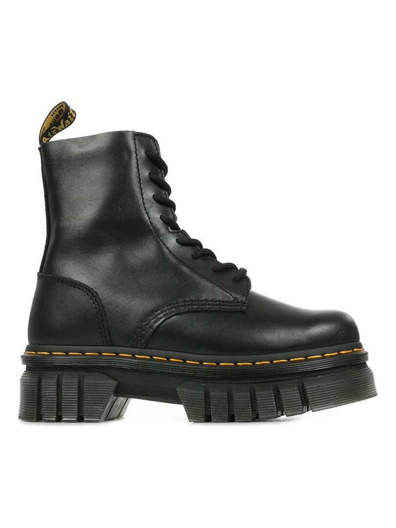 Boots Audrick 8 Eye Boot Noir - Kiabi