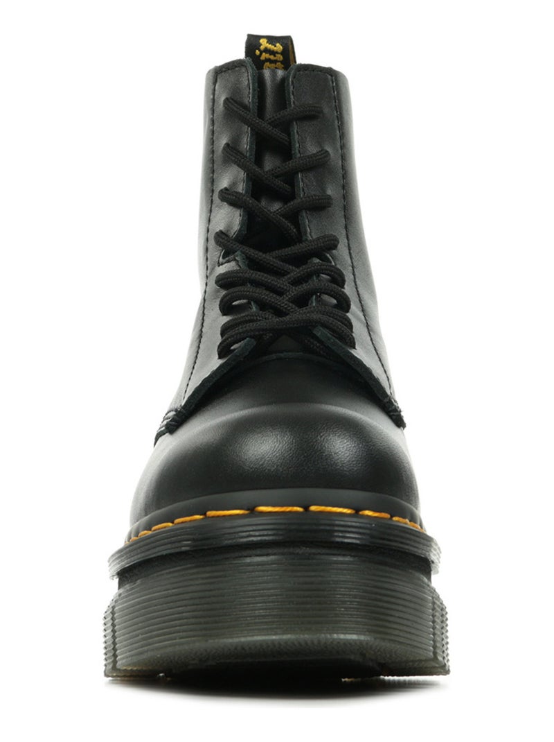 Boots Audrick 8 Eye Boot Noir - Kiabi