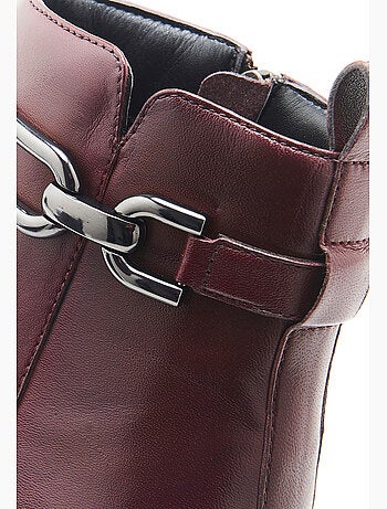 Boots avec boucle fantaisie - damart